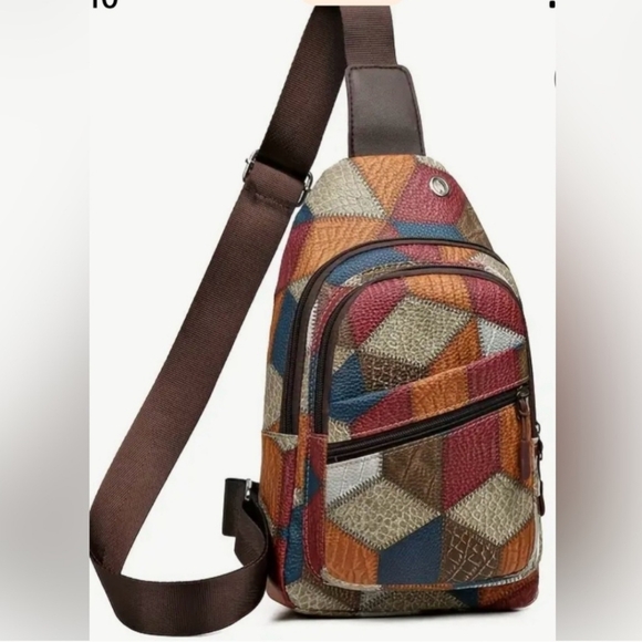 NWT Crossbody Multicolor - Picture 3 of 10